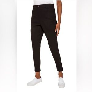 NWT Mario seranni Italy black pull on pants size M